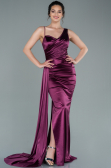 Long Plum Prom Gown ABU2373