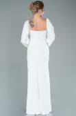 Long White Mermaid Evening Dress ABU2280