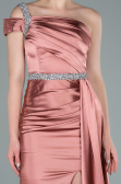 Long Onion Skin Satin Evening Dress ABU2363