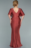 Long Brick Plus Size Evening Dress ABU2441