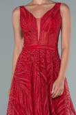 Red Long Evening Dress ABU2418
