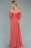 Long Onion Skin Chiffon Prom Gown ABU2457