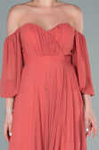Long Onion Skin Chiffon Prom Gown ABU2457