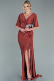 Long Light Brown Evening Dress ABU2443