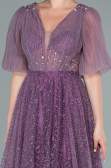 Long Lavender Evening Dress ABU2472