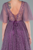 Long Lavender Evening Dress ABU2472