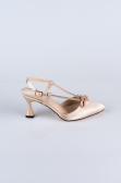 Mink Satin Evening Shoe AB1084