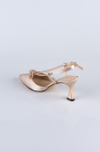 Mink Satin Evening Shoe AB1084