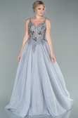 Long Grey Haute Couture ABU2091