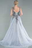 Long Grey Haute Couture ABU2091