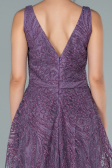 Long Lavender Evening Dress ABU2418