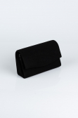 Black Suede Night Bag SH806