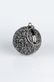 Black-Silver Scaly Evening Bag SH803