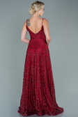Long Burgundy Evening Dress ABU2551