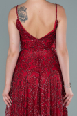 Long Burgundy Evening Dress ABU2551