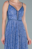 Long Indigo Evening Dress ABU2551