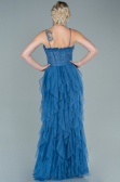 Long Indigo Evening Dress ABU2552