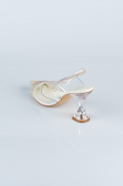 White Stony Evening Shoe MJ1057