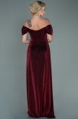 Long Burgundy Evening Dress ABU2657