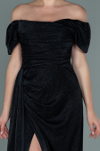 Long Black Evening Dress ABU2657