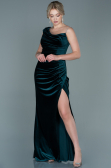 Long Emerald Green Velvet Evening Dress ABU2687