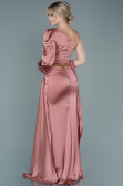 Long Onion Skin Satin Prom Gown ABU2625