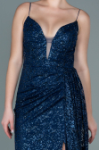Long Navy Blue Evening Dress ABU2587