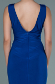 Long Sax Blue Evening Dress ABU2702