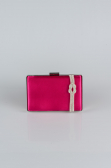 Fuchsia Satin Box Bag VT9275
