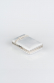 Silver Satin Box Bag VT9275