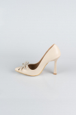 Mink Leather Stiletto AB1095