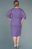 Midi Lila Plus Size Evening Dress ABK1567
