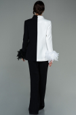 White-Black Night Dress SN334