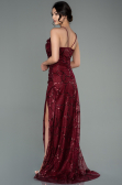 Long Burgundy Evening Dress ABU2803