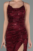 Long Burgundy Evening Dress ABU2803