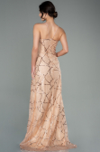 Long Gold Evening Dress ABU2803