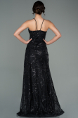 Long Black Evening Dress ABU2803