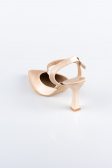 Mink Satin Evening Shoe AB1086