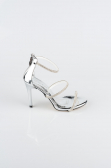 Silver Mirror Evening Shoe ABA8001
