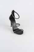 Black Skin Evening Shoe ABC8001
