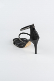 Black Skin Evening Shoe ABC8001