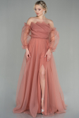 Long Onion Skin Evening Dress ABU2076