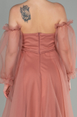 Long Onion Skin Evening Dress ABU2076