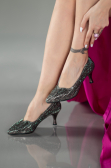 Platinum Stony Evening Shoe MJ5152