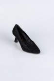 Black Stony Evening Shoe MJ5152
