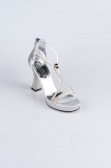 Silver Stony Evening Shoe MJ5155