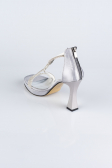 Silver Stony Evening Shoe MJ5155