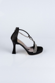 Black Stony Evening Shoe MJ5155