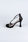 Black Stony Evening Shoe MJ5155