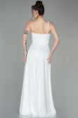 Long White Evening Dress ABU2834